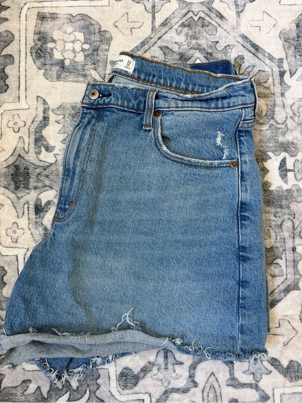 Abercrombie & Fitch Curve Love Dad Short